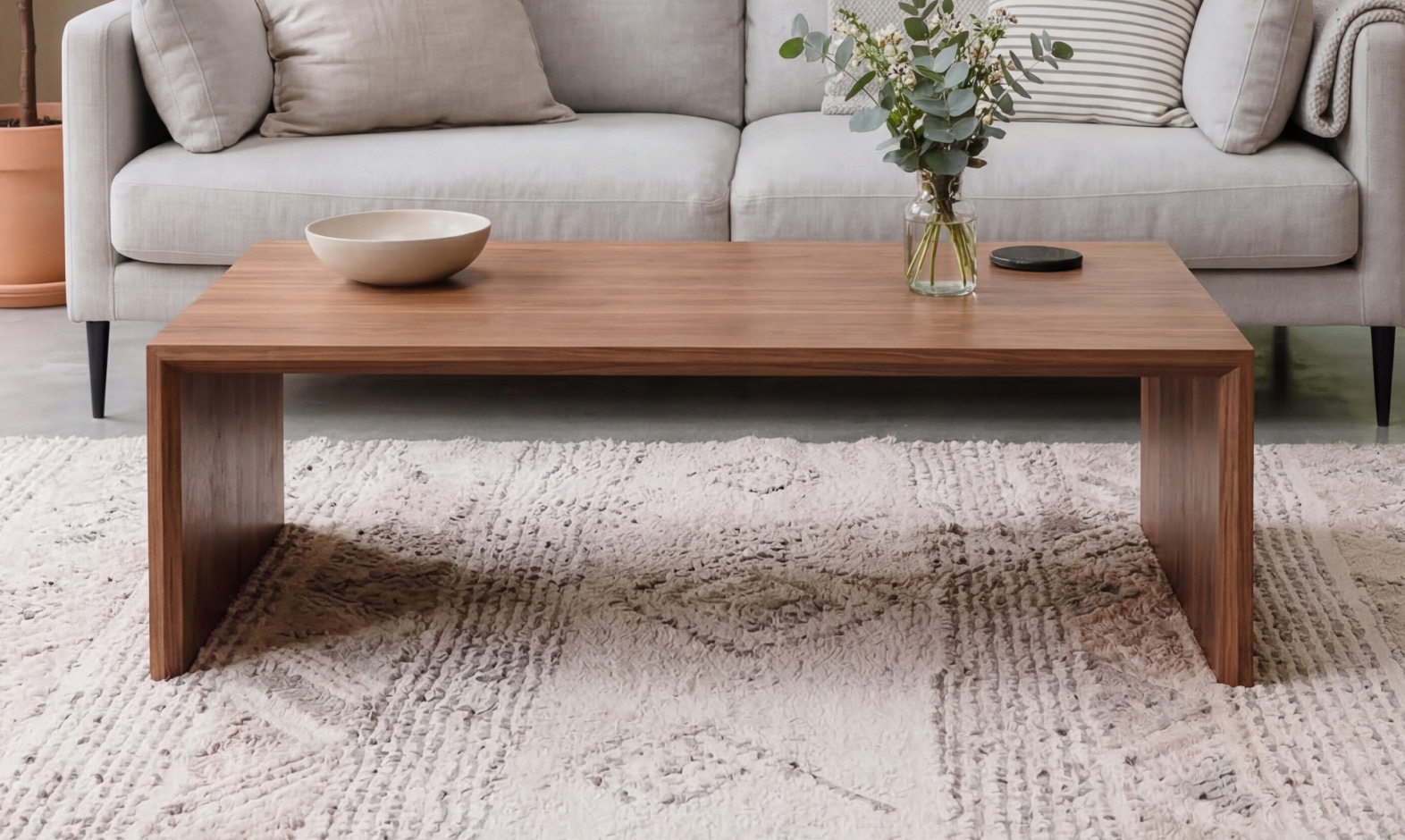 The Coffee Table in a living room
