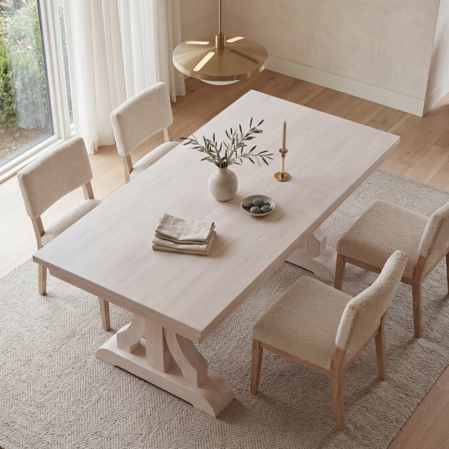 The Dining Table in a dining room
